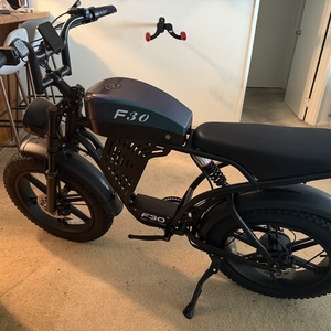 2025 PikeBike FC30 Black and Green