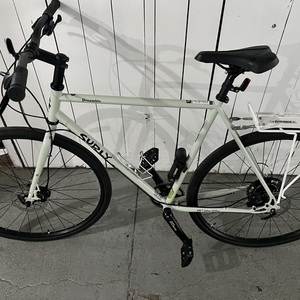 2026 Surly Preamble Flat Bar Bike, 700c, Steel Green and White