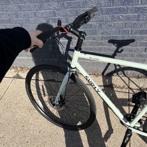 2026 Surly Preamble Flat Bar Bike, 700c, Steel Green and White