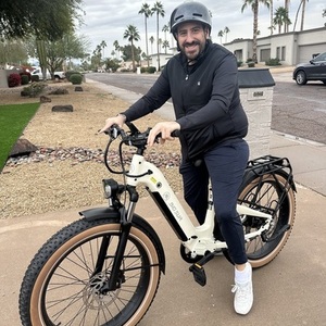 2025 AIMA E-Bike Big Sur White