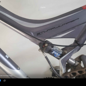 2007 Specialized Stumpjumper FSR Expert Silver, gray or bare metal