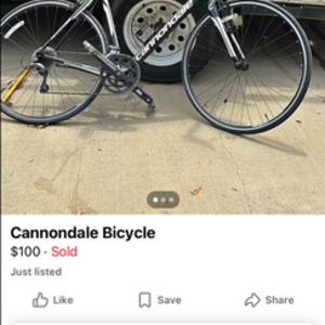2014 Cannondale Cannondale Synapse Black and White