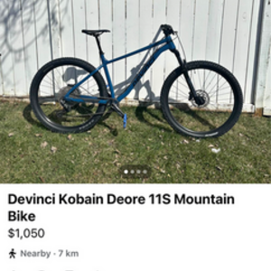 2021 Devinci Kobain Deore A29 11S XL Navy Blue