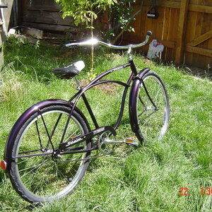 1966 Schwinn Typhoon Purple