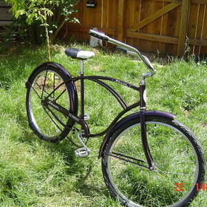 1966 Schwinn Typhoon Purple