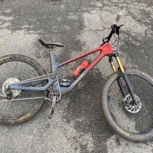 2020 Forbidden Bikes Druid Red and Silver, gray or bare metal