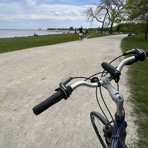 Trek 7200 Blue and Silver, gray or bare metal