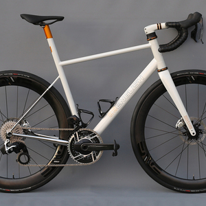 2024 English Cycles Custom Steel Road Bike White