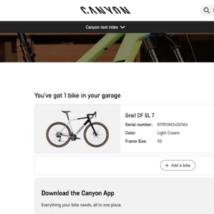 2024 Canyon bicycles Grail Purple and Black