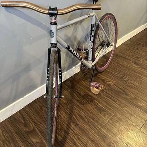 2009 Masi Speciale Fixed Silver, gray or bare metal and Purple