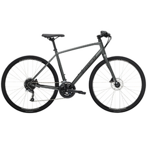 2018 Trek Black and Silver, gray or bare metal