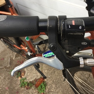 2012 Kona ute cargo bike rear Brown