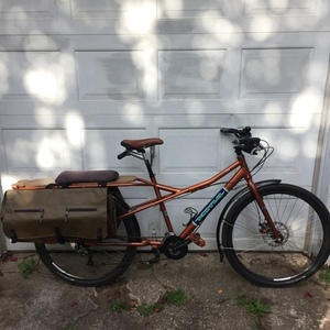 2012 Kona ute cargo bike rear Brown