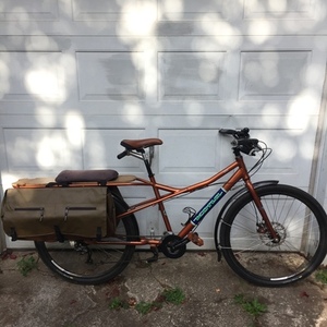 2012 Kona ute cargo bike rear Brown
