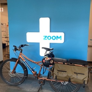 2012 Kona ute cargo bike rear Brown