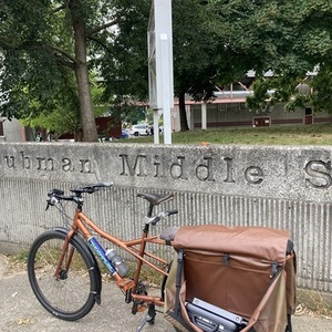 2012 Kona ute cargo bike rear Brown