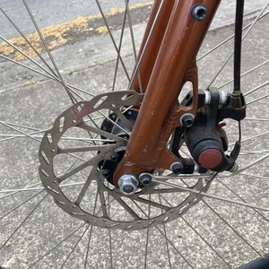 2012 Kona ute cargo bike rear Brown