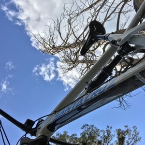 2018 Santa Cruz Hightower White and Blue