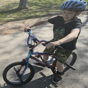 2026 Hyper Jet Fuel BMX Handlebar Blue, Purple, and Orange