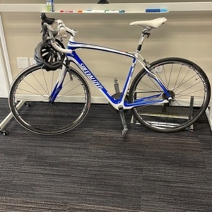 2012 Specialized Roubaix SL3 Expert Compact Blue and White