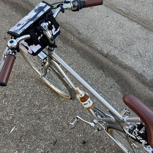 2026 Breezer City bike Silver, gray or bare metal