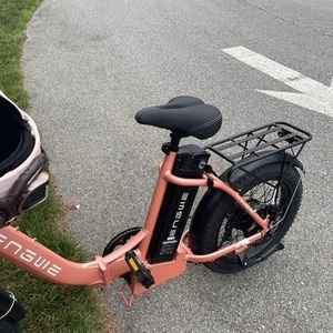 2024 Engwe L20 2.0 750w fat bike, foldable, elec... Pink