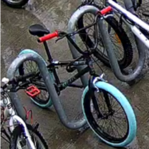 GT Bicycles Air Silver, gray or bare metal, Teal, and Red