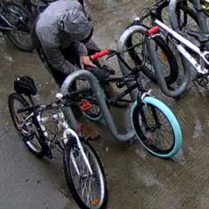 GT Bicycles Air Silver, gray or bare metal, Teal, and Red