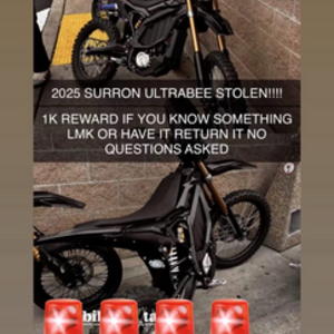 2025 Surron Surron ultra bee Black