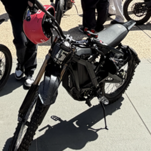 2025 Surron Light bee X e-motorcycle Black and Yellow or Gold