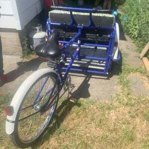 2026 Blessing Bike cargo tricycle Blue