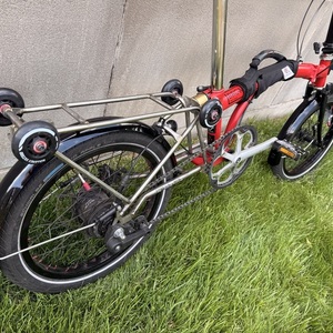 2015 Brompton Bicycle M6R Red and Black