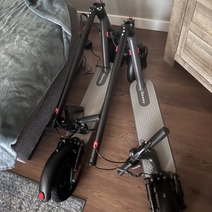 Qlaway K105 e-scooter Silver, gray or bare metal