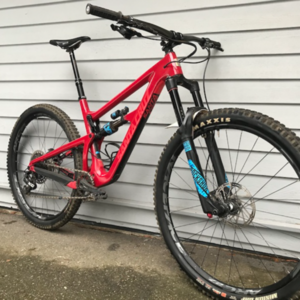 2017 Santa Cruz Hightower CC Red