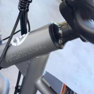 2026 Ligood V101 Ligood V101 bicicleta Silver, gray or bare metal