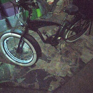 Black Sheep Bikes Electric bike beach cruiser style Black