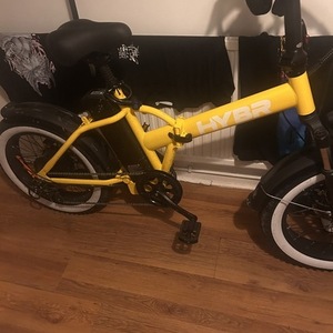 2025 All City Electric 250 v 20 inch fat tires Yellow or Gold