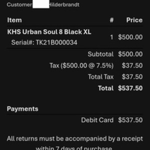 2021 KHS Bicycles Urban Soul 8 Black