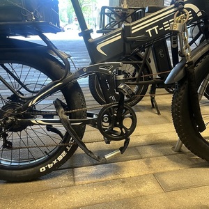 2026 TTEBIKE Dual motor foldable e-bike Black and White