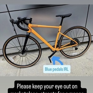 Cannondale Topstone Yellow or Gold and Orange