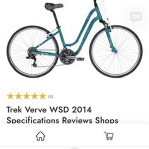 2014 Trek Verve 2 Teal