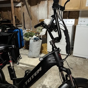 2025 Totem Hauler cargo bike rear Black