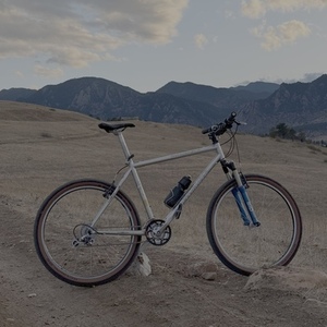 1998 Specialized Rockhopper FS Silver, gray or bare metal