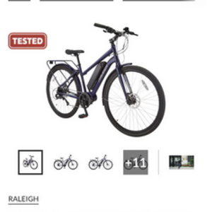 2025 Raleigh Getaway 36V All Terrain Purple