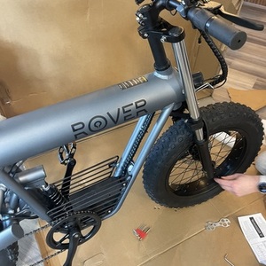 2026 Rover Company Rover Electric Bike Silver, gray or bare metal