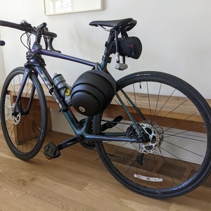 2019 Trek Trek Émonda SL 5 Disc, 54cm, Emerald ... Green and Purple