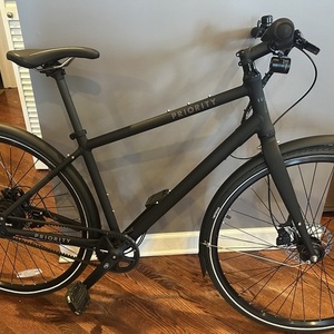 2026 Priority Bicycles Continuum Onyx Black