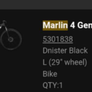 2024 Trek Marlin 4 Gen 2 Black and Silver, gray or bare metal
