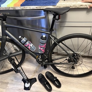 Trek domane al Black and Silver, gray or bare metal