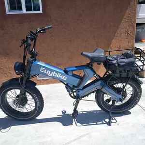 2026 Euybike K6 Pro Max (K6F) Blue and Silver, gray or bare metal